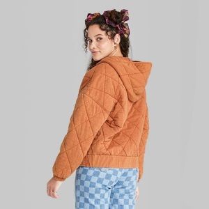 Hooded Quilted Jacket
